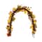 Glitzhome® 72" Fall Dahlia Pumpkin, Leaf and Berry Garland